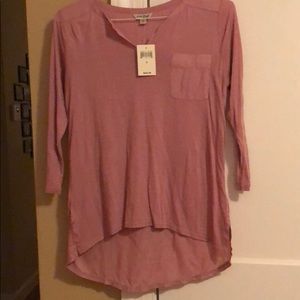 Cute pink top from Lucky Brand